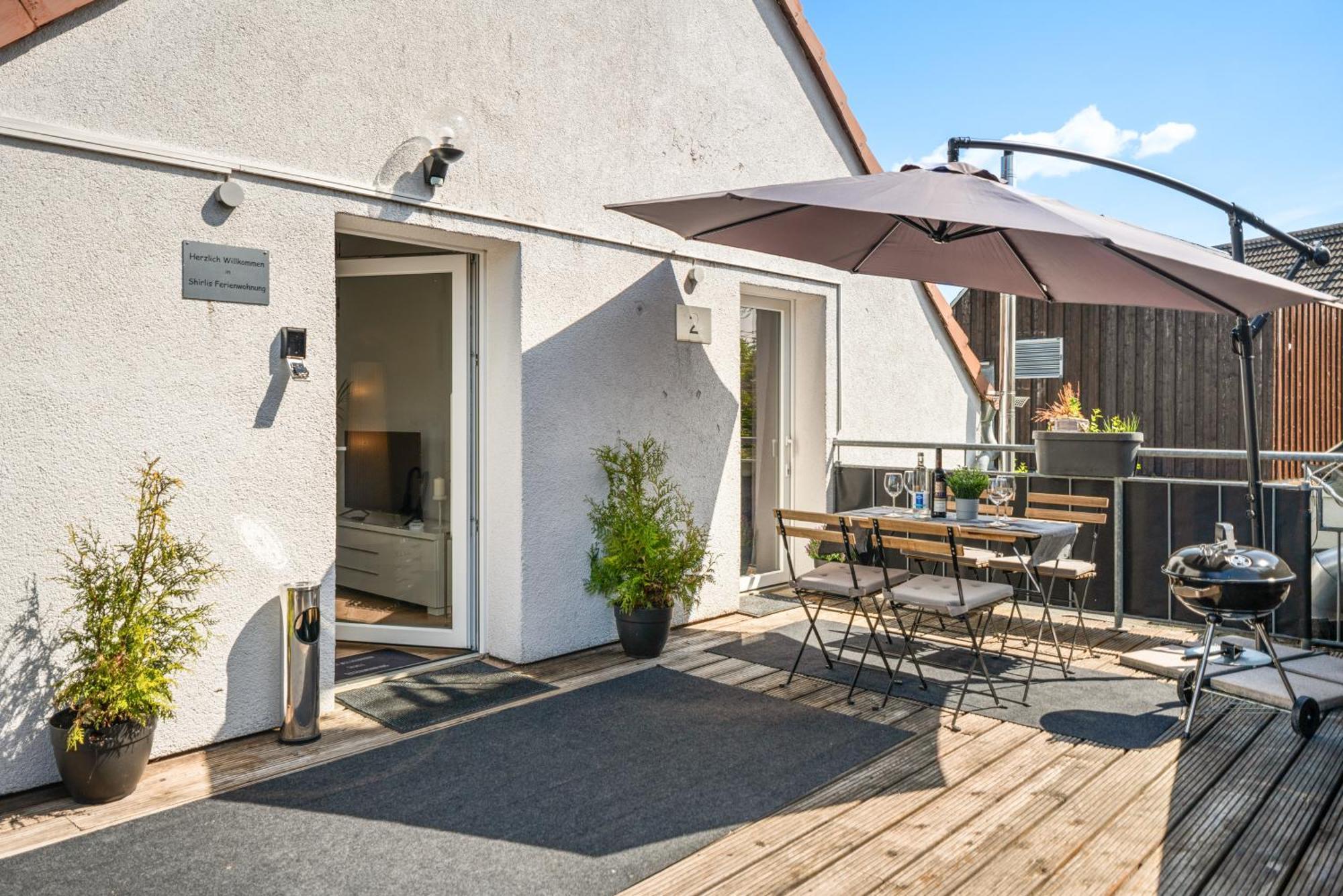 Mola Apartments-Charmante Ferienwohnung Im Herdecke Zentrum Fuer 3 Personen-Grosse Dachterrasse-Grill-Gratis Parken-Wlan Екстер'єр фото